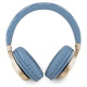 Guess Bluetooth on-ear headphones GUBH604GEMB blue/blue 4G Script