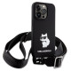 Karl Lagerfeld KLHCP15XSCBSCNK iPhone 15 Pro Max 6.7" hardcase black/black Crossbody Silicone Choupette