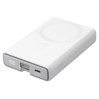 Joyroom Powerbank Joyroom JR-PBM01 magnetic 10000mAh 20W with stand + Lightning cable - USB-C - white