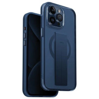 Uniq Heldro Mag Magclick Charging case for iPhone 15 Pro - blue