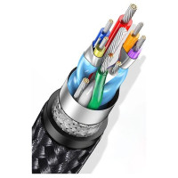 Ugreen US385 USB-A / USB-C 90º 5Gb/s 3A 1m angled cable - black