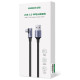 Ugreen US385 USB-A / USB-C 90º 5Gb/s 3A 1m angled cable - black
