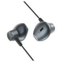 Acefast L1 in-ear headphones with Lightning connector, microphone and remote control 1.2 m - black