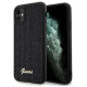 Guess Disco Metal Script case for iPhone 11 / Xr - black