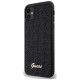Guess Disco Metal Script case for iPhone 11 / Xr - black
