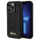 Guess Sequin Script Metal case for iPhone 13 Pro Max - black