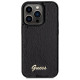 Guess Sequin Script Metal case for iPhone 13 Pro Max - black