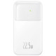 Baseus Comet Series powerbank with display 10000mAh 22.5W - white + USB-A - USB-C cable