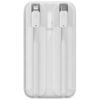 Baseus Comet Series powerbank with display 10000mAh 22.5W - white + USB-A - USB-C cable