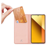 Dux Ducis Skin Pro case with flap and card slot for Xiaomi Redmi Note 13 5G - pink