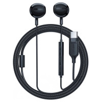 Acefast L2 in-ear headphones with USB-C connector, microphone and remote control 1.2 m - black