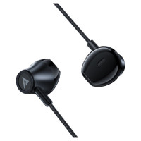 Acefast L2 in-ear headphones with USB-C connector, microphone and remote control 1.2 m - black