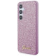 Guess Glitter Script case for Samsung Galaxy S24 - purple