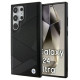 BMW BMHCS24L23RCGPK S24 Ultra S928 black/black hardcase Signature Leather Crossing Lines Pattern