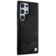 BMW BMHCS24L23RCGPK S24 Ultra S928 black/black hardcase Signature Leather Crossing Lines Pattern