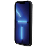 Guess 4G Triangle Metal Logo case for iPhone 14 Pro - black