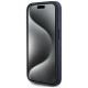 Guess 4G Triangle Metal Logo case for iPhone 15 Pro - blue