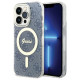Guess IML 4G MagSafe case for iPhone 15 Pro - blue