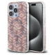 Guess IML GCube MagSafe case for iPhone 15 Pro - pink