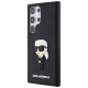 Karl Lagerfeld 3D Rubber Ikonik Case for Samsung Galaxy S24 Ultra - Black