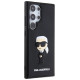 Karl Lagerfeld 3D Rubber Ikonik Case for Samsung Galaxy S24 Ultra - Black