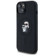 Karl Lagerfeld Silicone Karl&Choupette MagSafe case for iPhone 15 / 14 / 13 - black
