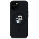 Karl Lagerfeld Silicone Karl&Choupette MagSafe case for iPhone 15 / 14 / 13 - black