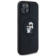 Karl Lagerfeld Silicone Karl&Choupette MagSafe case for iPhone 15 / 14 / 13 - black
