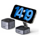 Ugreen W526 3in1 MagSafe / Qi inductive charger for phone / headphones with USB-C port - black