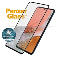 Panzerglass E2E Microfracture antibacterial glass for Samsung Galaxy A72 - with black frame