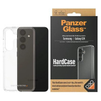 Panzerglass HardCase with D3O® Bio and Military Grade certification for Samsung Galaxy S24 - transparent