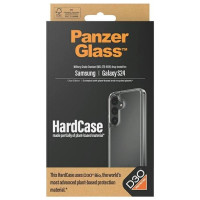 Panzerglass HardCase with D3O® Bio and Military Grade certification for Samsung Galaxy S24 - transparent