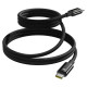 Baseus Tungsten Gold magnetic USB-C / USB-C cable 100W 1m - black