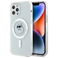 Karl Lagerfeld IML Choupette MagSafe case for iPhone 12 / 12 Pro - transparent