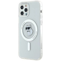 Karl Lagerfeld IML Choupette MagSafe case for iPhone 12 / 12 Pro - transparent