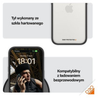 Panzerglass Military Grade Certified PanzerGlass ClearCase iPhone 15 Pro Case - Transparent & Black