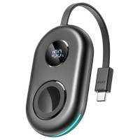 Joyroom JR-W09 3W Wireless Charging Power Bank with USB-C Cable for Apple Watch - Black