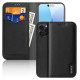 Dux Ducis Hivo iPhone 16 Pro Case with Flip and RFID Protection - Black