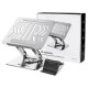 Wozinsky Laptop stand Wozinsky WRS-CPY84SS aluminum + Free! smartphone stand - silver