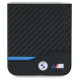 BMW Carbon Blue Line Case for Samsung Galaxy Z Flip 6 - Black