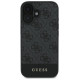 Guess 4G Bottom Stripe iPhone 16 Case - Gray