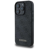 Guess 4G Classic Case for iPhone 16 Pro Max - Black