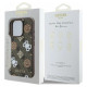 Guess Peony On 4G Background MagSafe case for iPhone 16 Pro - brown