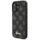 Guess Peony Script MagSafe iPhone 16 Plus Case - Black