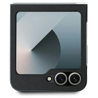Karl Lagerfeld Saffiano Metal Pin Case for Samsung Galaxy Z Flip 6 - Black