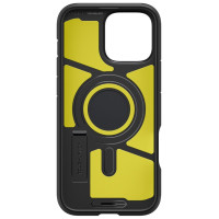 Spigen Tough Armor MagSafe Case with Stand for iPhone 16 Pro - Black