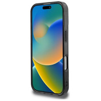 BMW Motosport IML Vertical Stripe iPhone 16 Pro Case - Gray