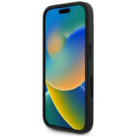 Karl Lagerfeld 3D Rubber Signature iPhone 16 Case - Black