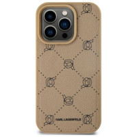 Karl Lagerfeld Magsafe Karl Head iPhone 15 Pro Case - Beige
