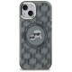 Karl Lagerfeld IML Monogram Karl & Choupette Head MagSafe iPhone 15 Plus Case - Black